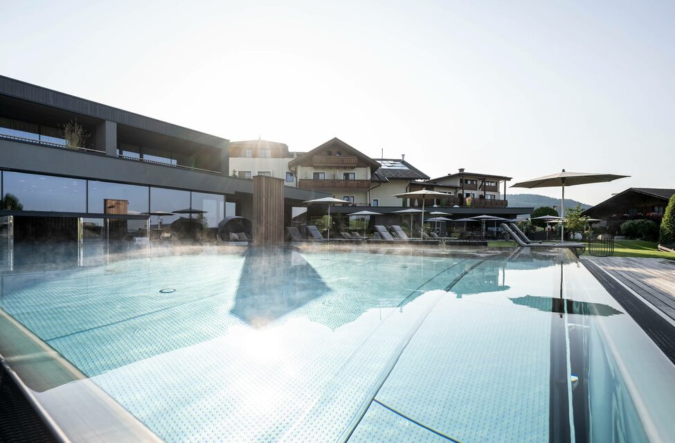 Mondo dell'acqua dell'hotel Avelengo con piscina, Merano